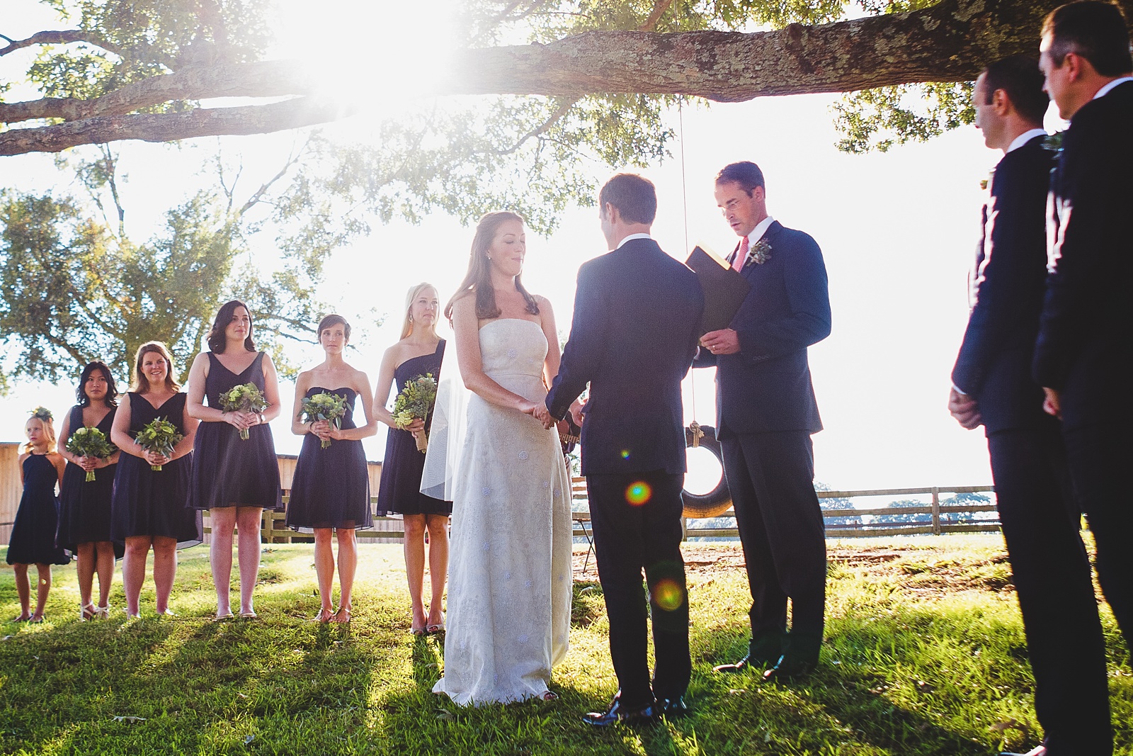 a wedding shot by Brooklyn based photographer Caroline Petters in Georgia