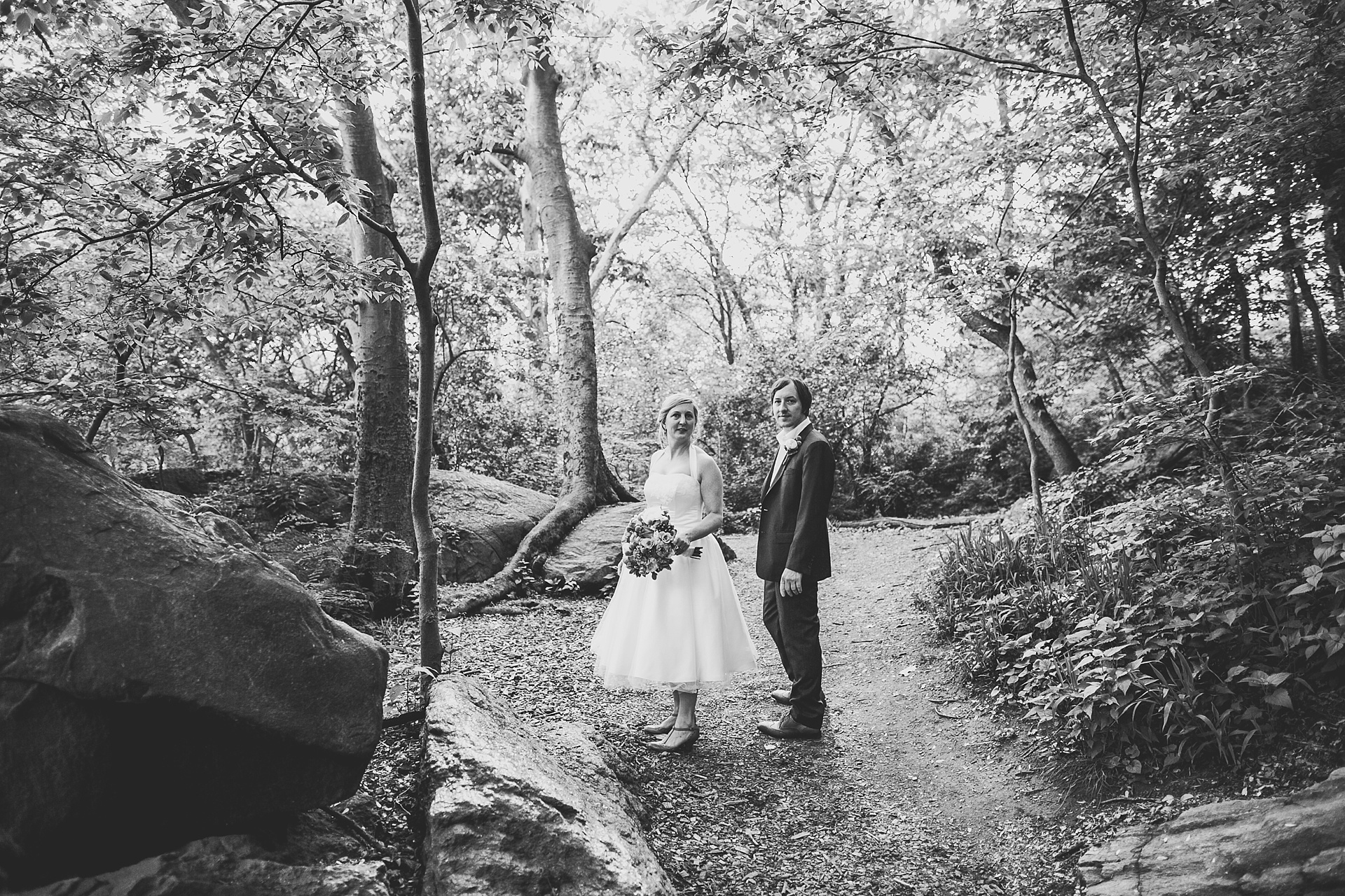 a central park wedding at the Central Park Loeb Boathouse