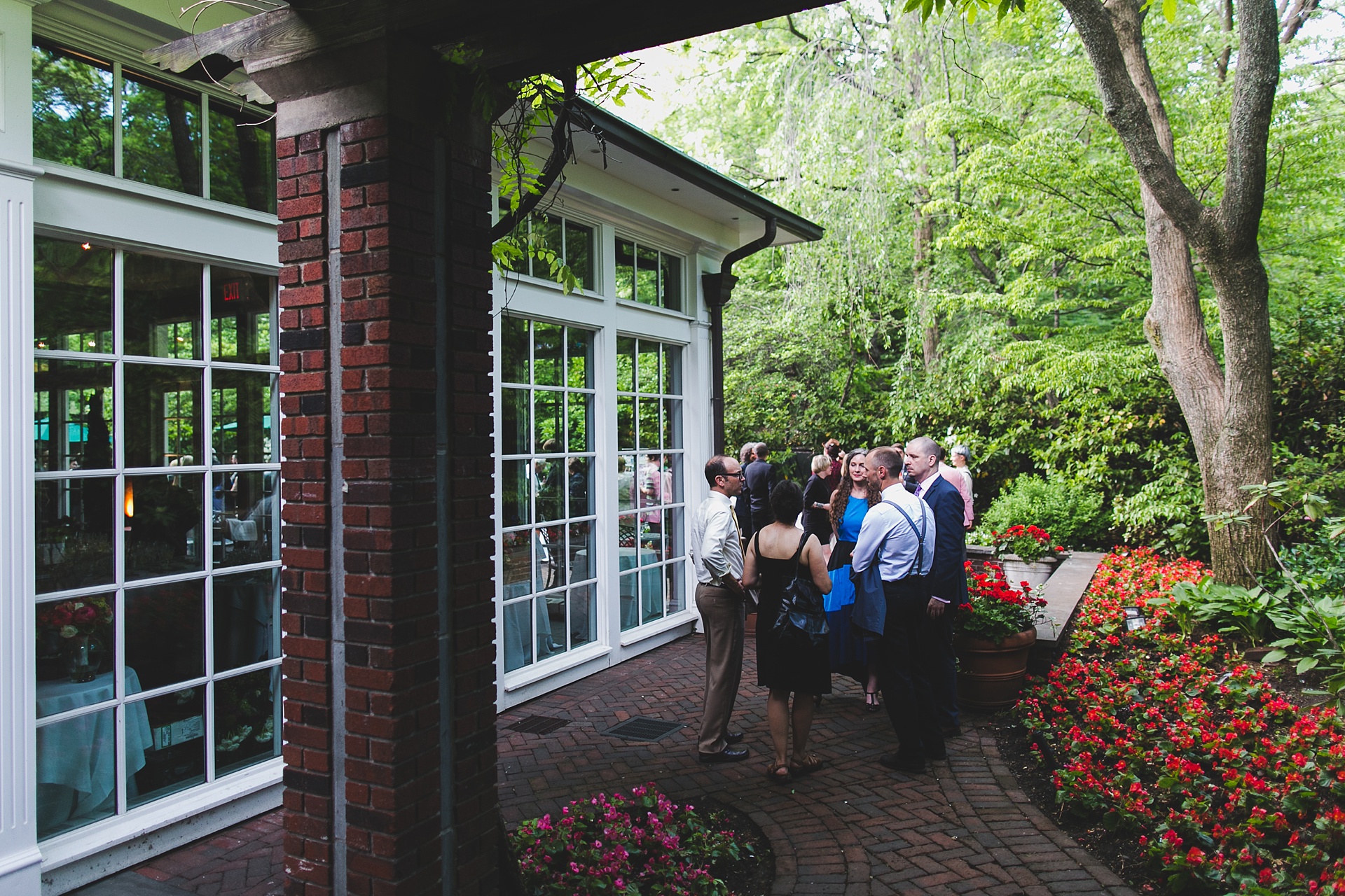 a central park wedding at the Central Park Loeb Boathouse