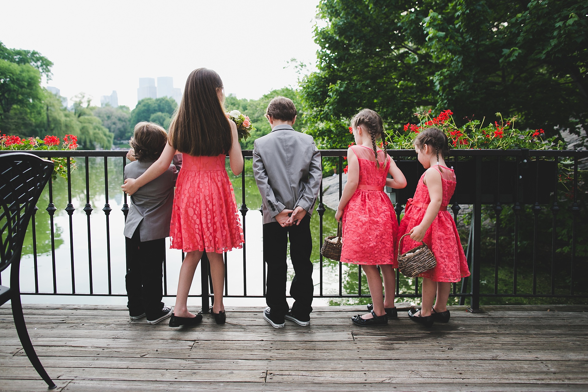 a central park wedding at the Central Park Loeb Boathouse