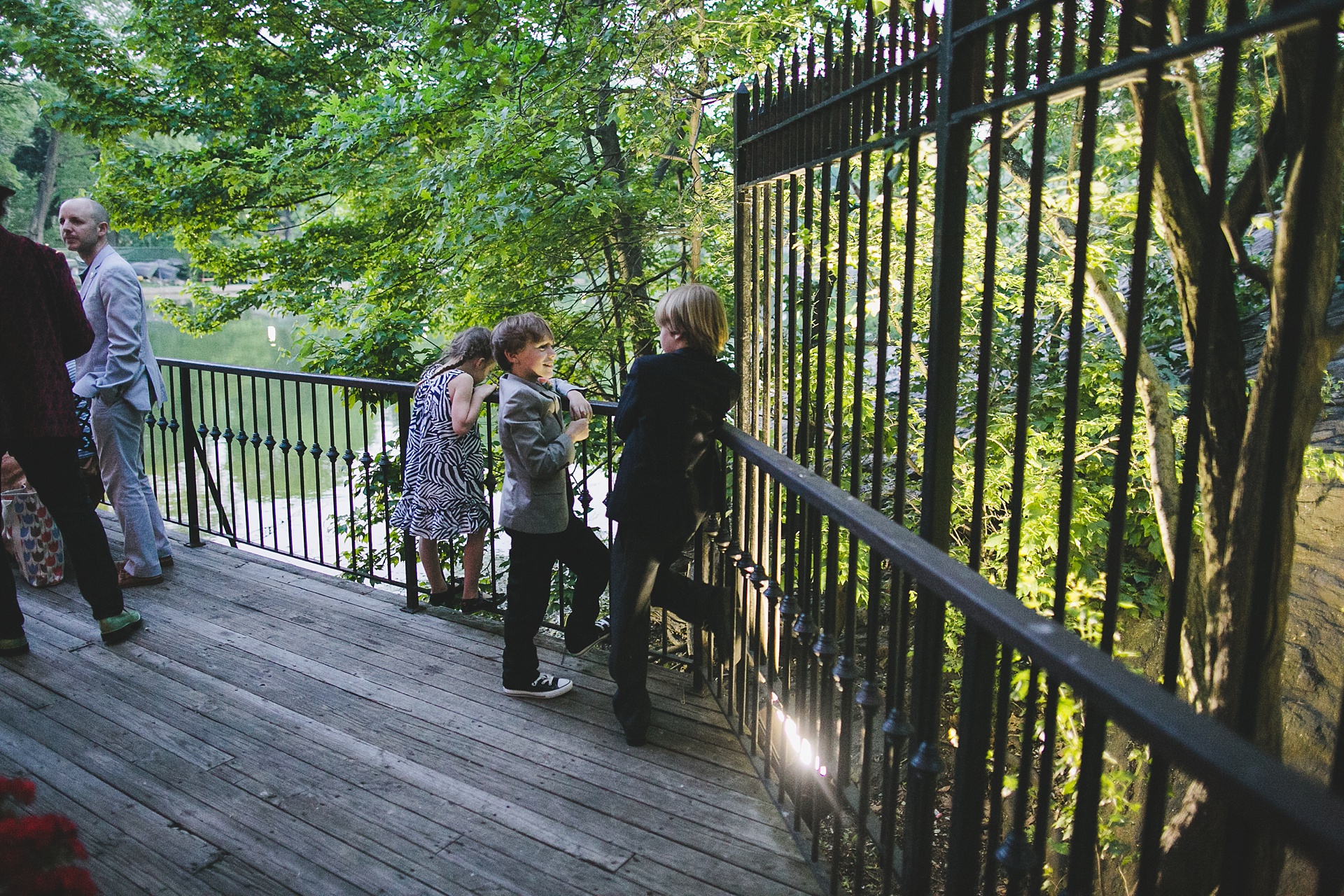 a central park wedding at the Central Park Loeb Boathouse