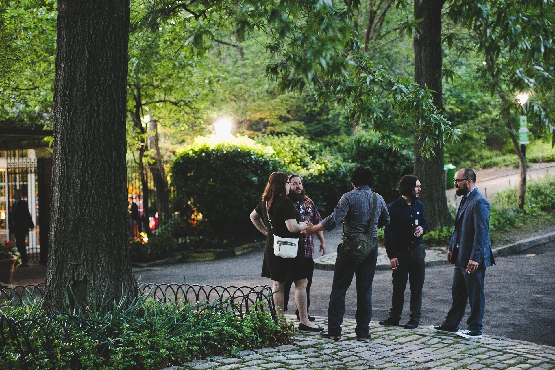 a central park wedding at the Central Park Loeb Boathouse