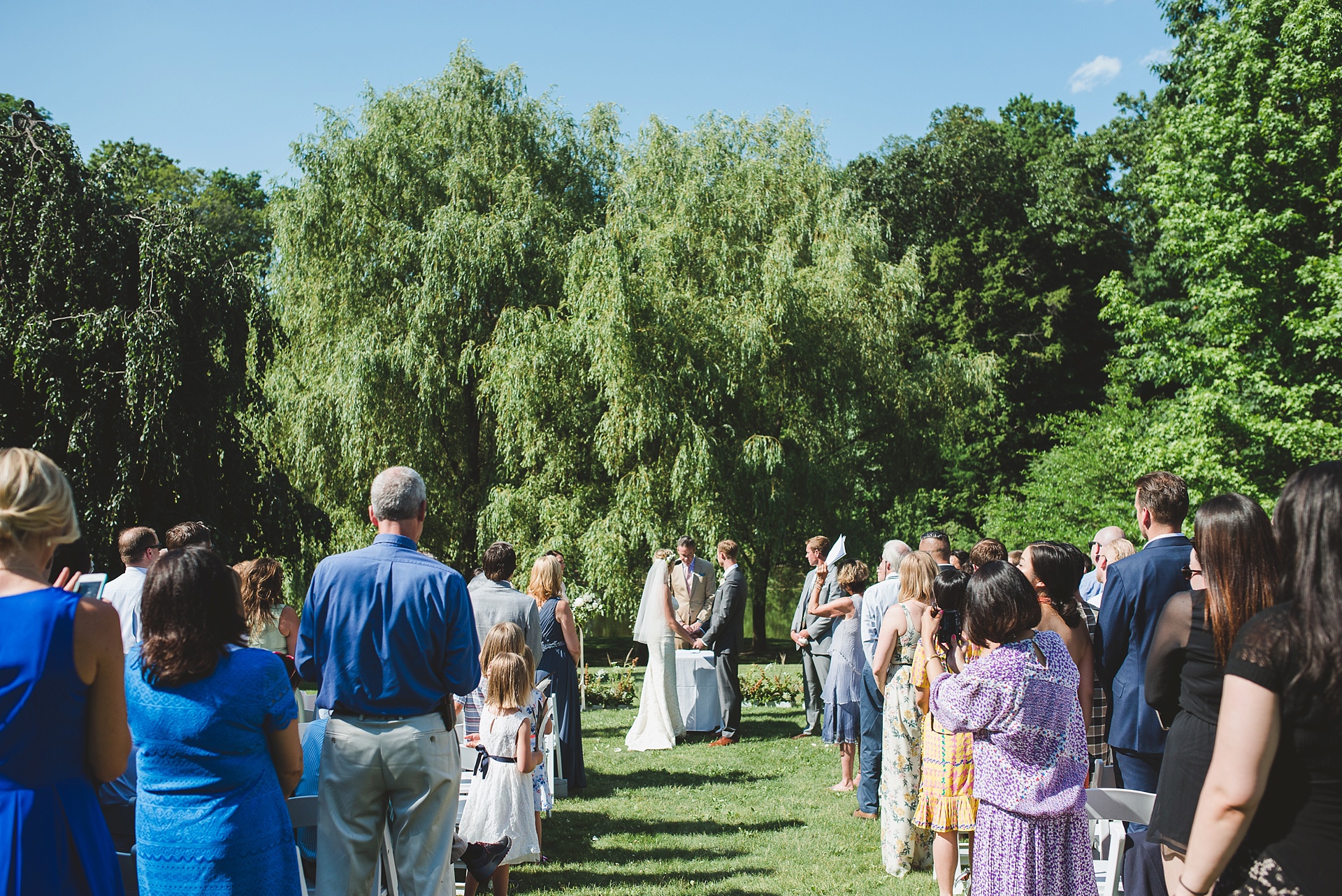 An Upstate Summer Wedding at Buttermilk Falls